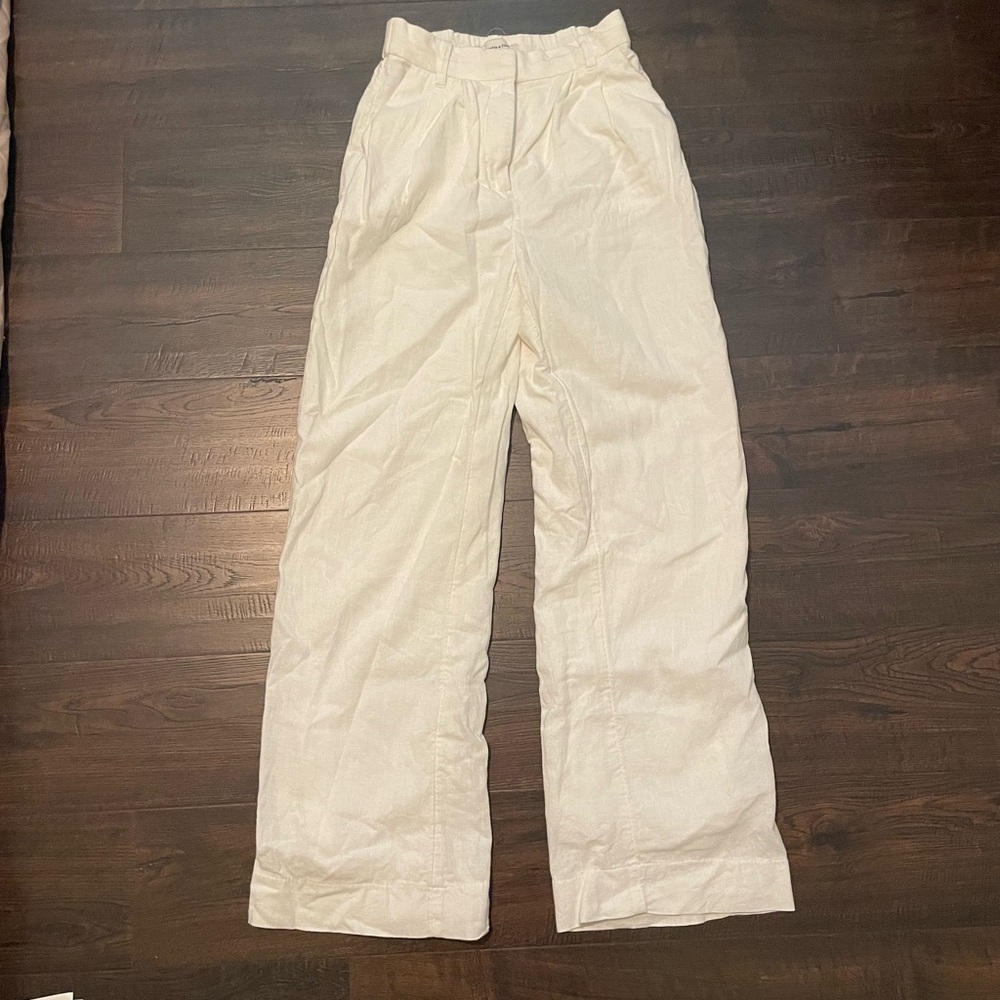 Abercrombie & Fitch Off-White Pants